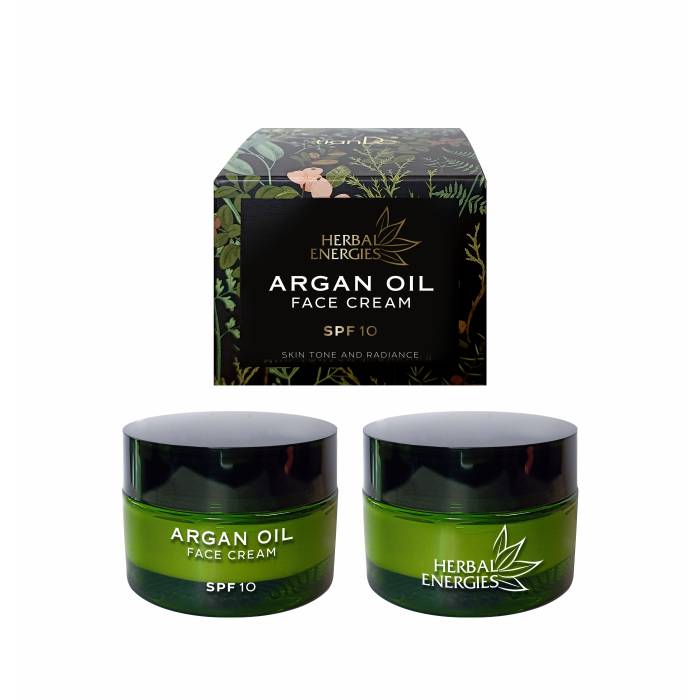 Cremă de față cu ulei de argan, 50 g