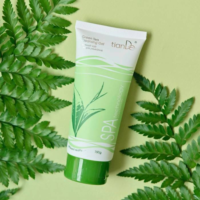 Gel de curățare pentru față "Green Tea"﻿, 150 g