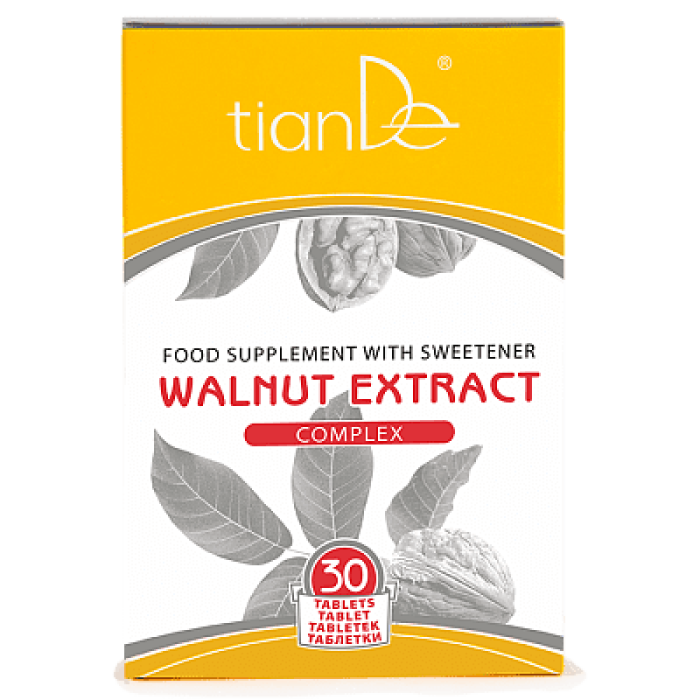 Extract din frunze de nuc, 30 tablete