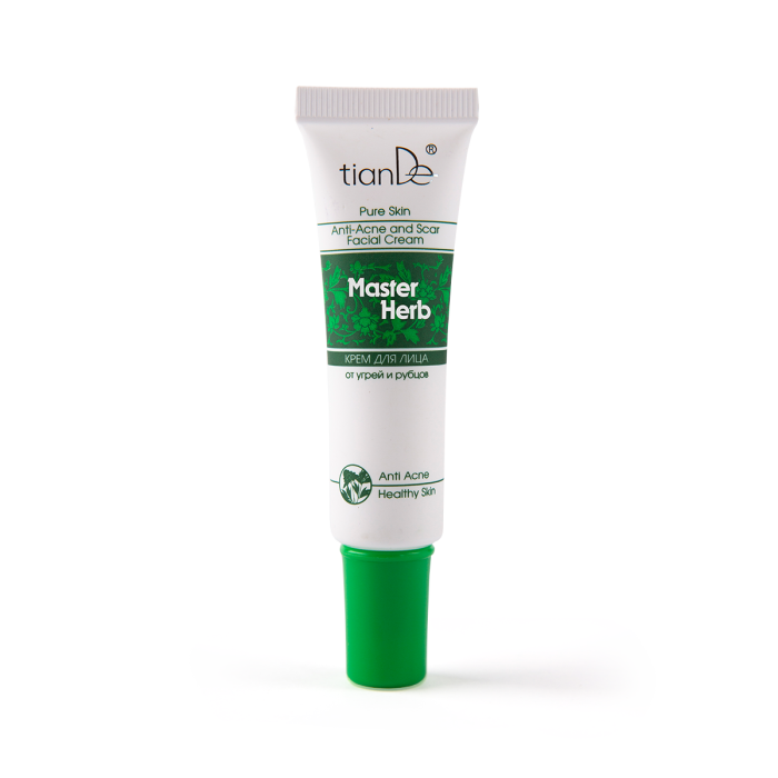 Cremă anti-acnee și cicatrici "Master Herb", 20 ml
