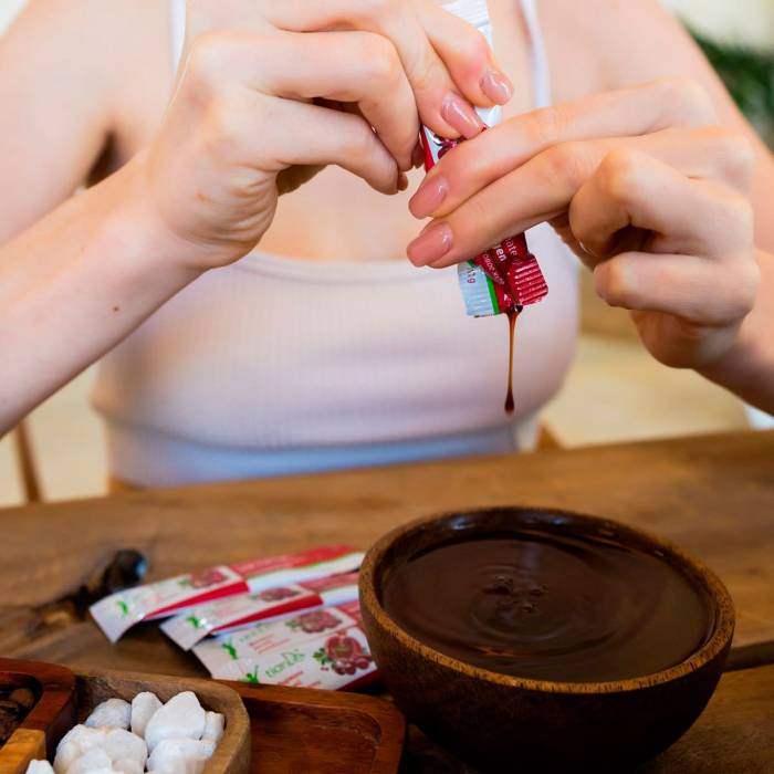 Colagen cu suc de vișine și rodie, 21 plicuri 