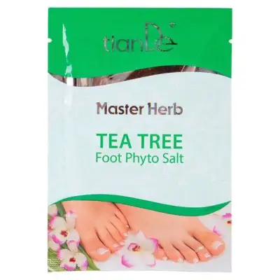 Sare de baie pentru picioare "arbore de ceai", 50g