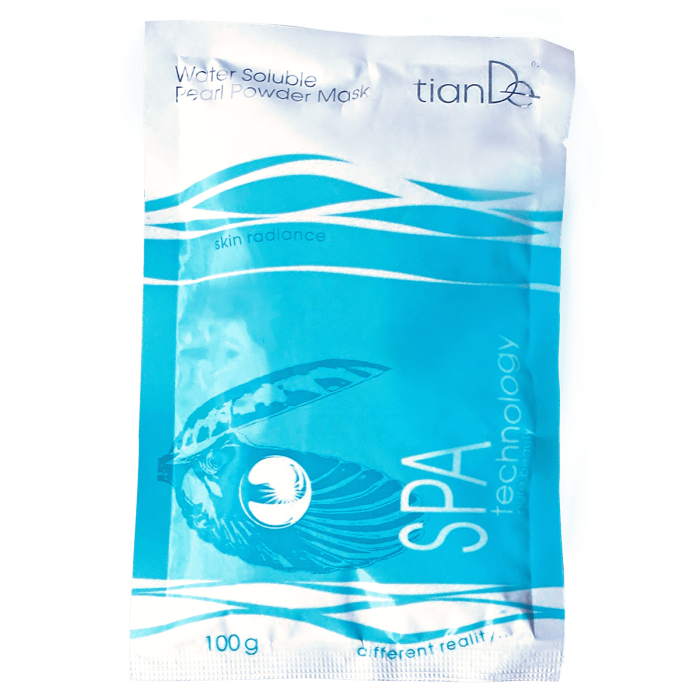Mască solubilă de față cu Pudră de perlă,  100 g