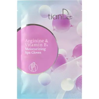 Manusă spa hidratantă cu arginină și vitamina B3, 1 pereche