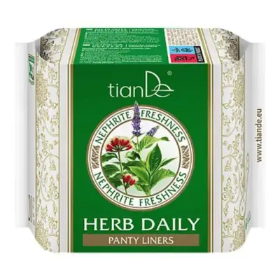 Absorbante zilnice pe bază de plante „Prospețime de Nephrit”, 20 buc