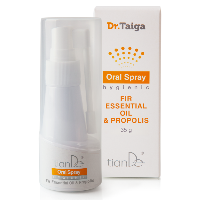 Spray oral igienic cu ulei esențial de brad și propolis, 35 g