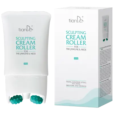 Cremă cu role pentru modelarea bărbiei și a gâtului, 120g